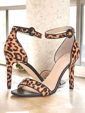 Marc Fisher Kora Sandals Leopard Print